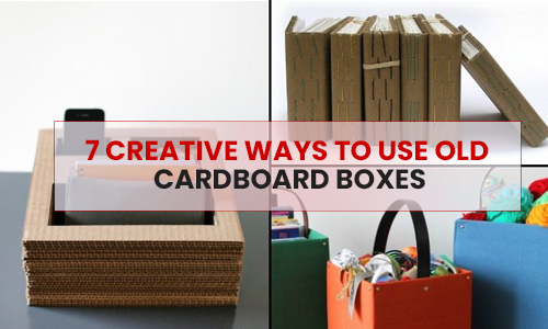 7 Creative Ways to Use Old Cardboard Boxes