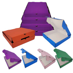 Color Pizza Boxes