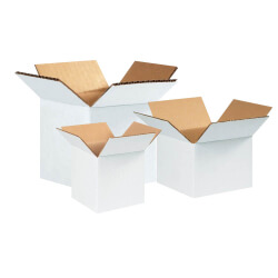 White Shipping Boxes