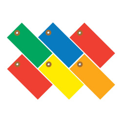 Tyvek Colored Shipping Tags