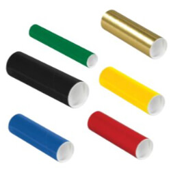 Colored Mailing Tubes