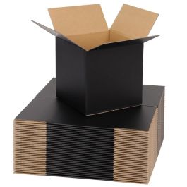 Black Corrugated Box