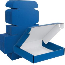 Blue Mailer Box (White Inside) 