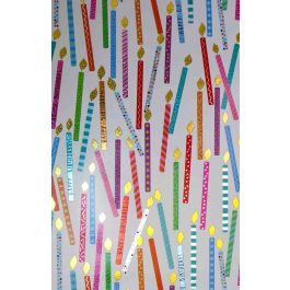 Candle Crush Wrapping Paper, Full Ream Roll - 30" x 833'