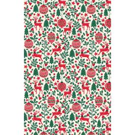 Nordic Scene Gift Wrap, Full Ream Roll - 30" x 833'