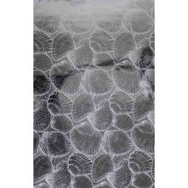 Silver Shells Gift Wrapping Paper, Full Ream Roll - 30" x 833'