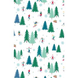 Hitting the Slopes Gift Wrap, Full Ream Roll - 30" x 833'