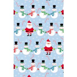 Christmas Besties Gift Wrap, Full Ream Roll - 30" x 833'