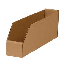 Corrugated Bin (Kraft) - 8 x 12 x 4½" - 25/Bundle
