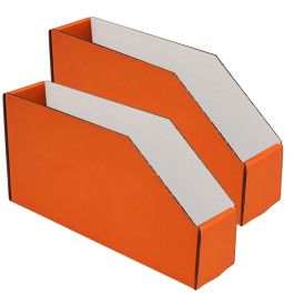 Orange Corrugated Bin 
