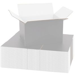 silver corrugated box