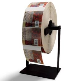 Tape Dispenser 8 Inch Wide large reel stand - Holds rolls up to 20 Inch in diam.