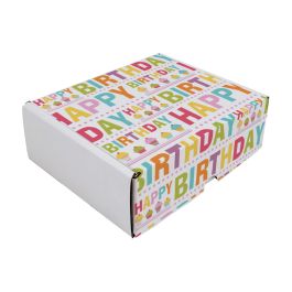 Birthday Mailer Box (White)