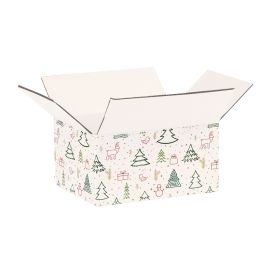 Christmas Shipping Box (White)