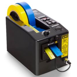 Electronic Tape Dispenser for Dispensing Two Rolls of Tape
