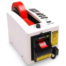 Tape Dispenser for Narrow Tapes w Safety Guard 2 Inch Wide