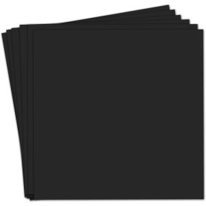 Black Cardboard Sheets