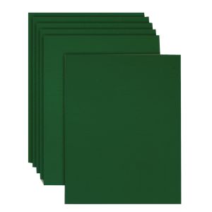 Green Corrugated Cardboard Sheet (White Back) - 25 x 14