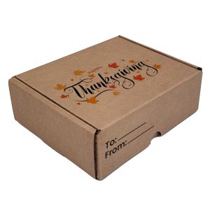Thanksgiving Mailer Box (Kraft)