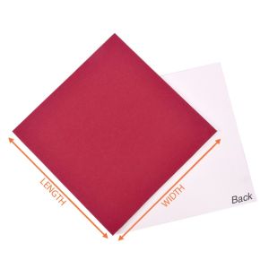 Red Cardboard Sheets