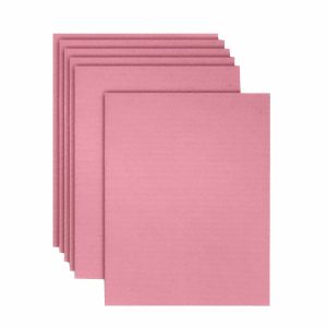 Pink Cardboard Sheets
