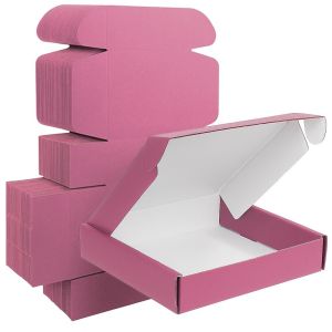 Pink Mailer Box (White Inside) 