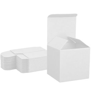 all white reverse tuck box