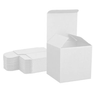 all white reverse tuck box