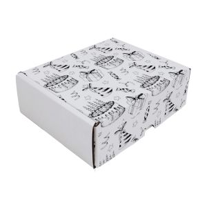 Birthday Mailer Box (White)