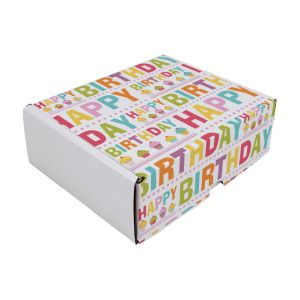Birthday Mailer Box (White)