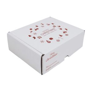 Christmas Mailer Box (White)