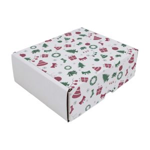 Christmas Mailer Box (White)