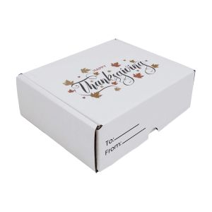 Thanksgiving Mailer Box (White)