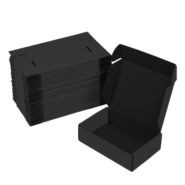 Black Mailer Box - 6x4x1
