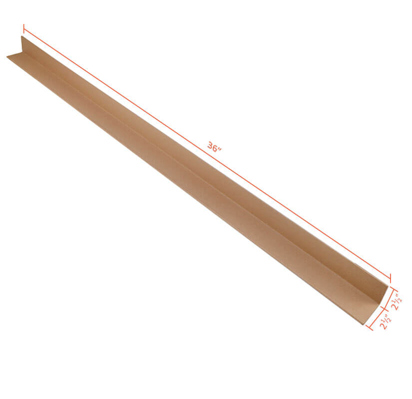 Medium Duty Edge Protectors - 2 1/2x2 1/2x36 | Edge Padding
