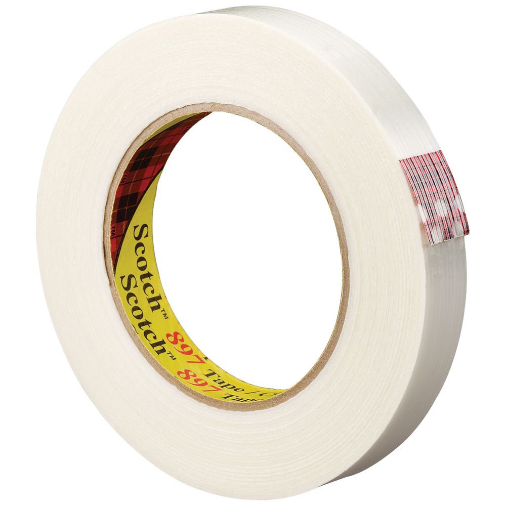 Scotch Filament Tape 897, 2 in. x 60 yd, Clear (897)