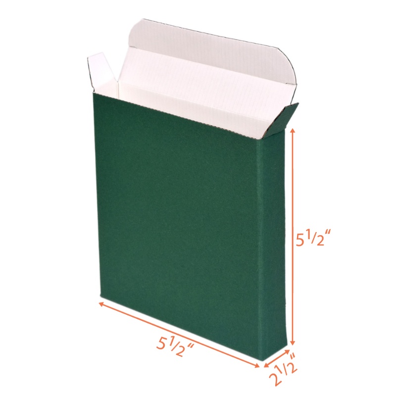 Green Product Box - 5.5x2.5x5.5 | Custom Box