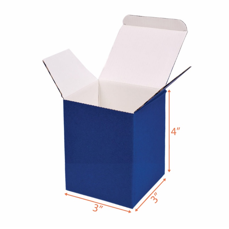 Blue Product Box - 3x3x4 | Product Box