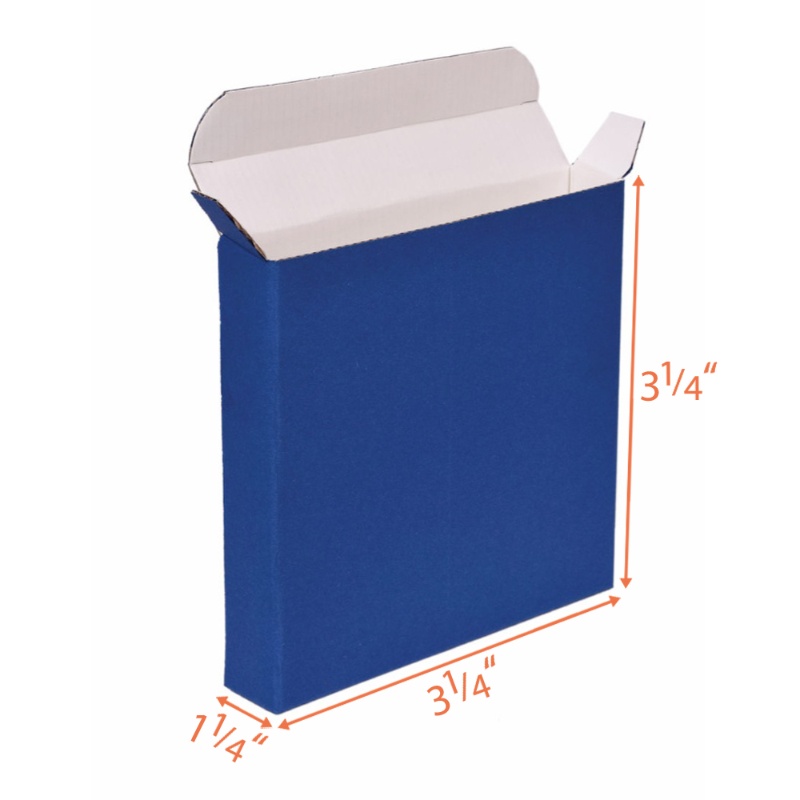 Blue Product Box - 3.25x1.25x3.25 | Carton Box
