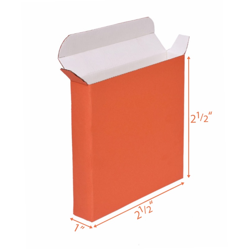 Orange Box Code Insert Orange Product Box - 2.5x1x2.5 | Product Box