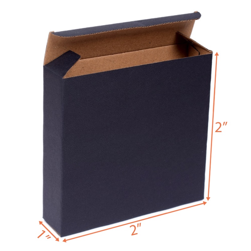Black Reverse Tuck Box - 2 X 1 X 2 | Product Box