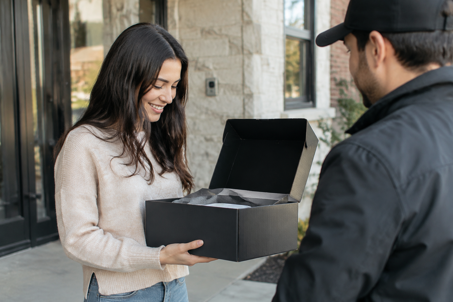 Black shipping boxes aren't just for luxury brands and here's why