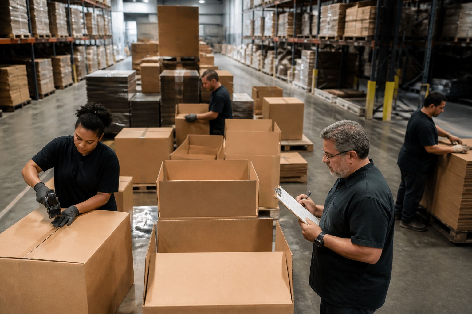 How to calculate how many bulk cargo boxes your warehouse needs each month