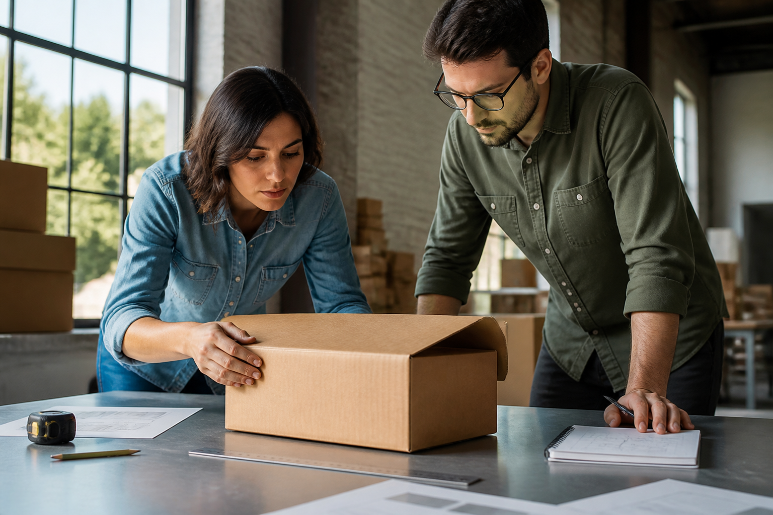 How ecommerce brands test a new cardboard box design before a full production run