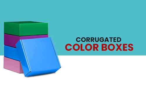 Color Corrugated Boxes