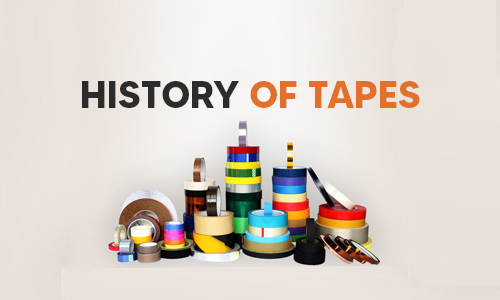 history of tapes, adhesive tape history, duct tape history, history of scotch tape