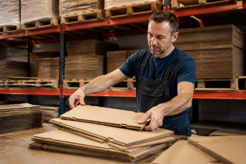 Flat Shipping Boxes: Stack Them Without Crushed Corners