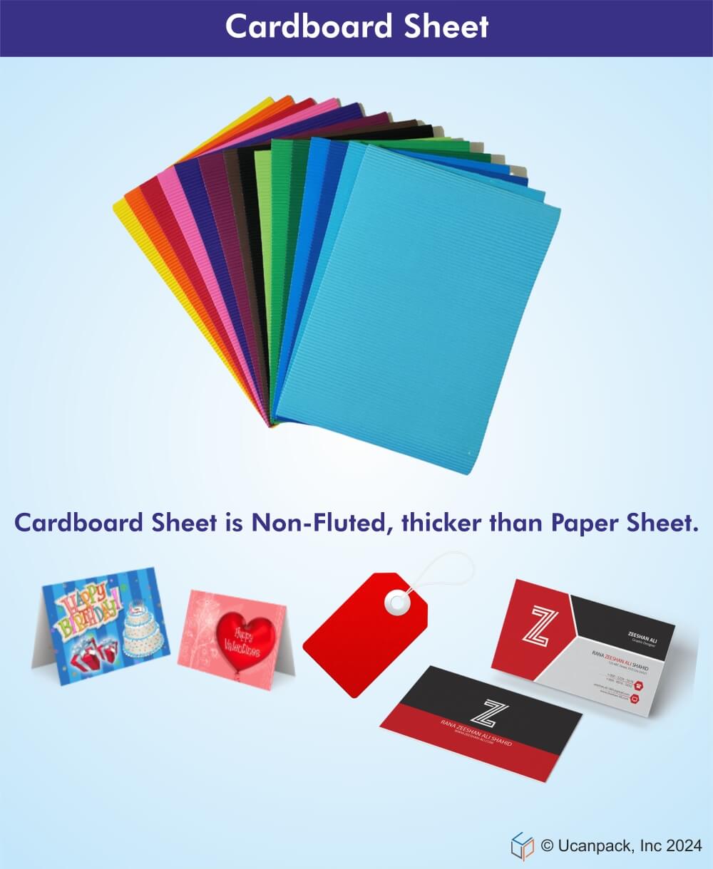 corrugated cardboard sheets