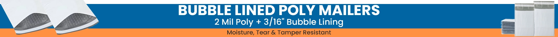 Bubble Lined Poly Mailers