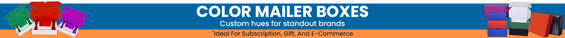 Color Mailer Boxes